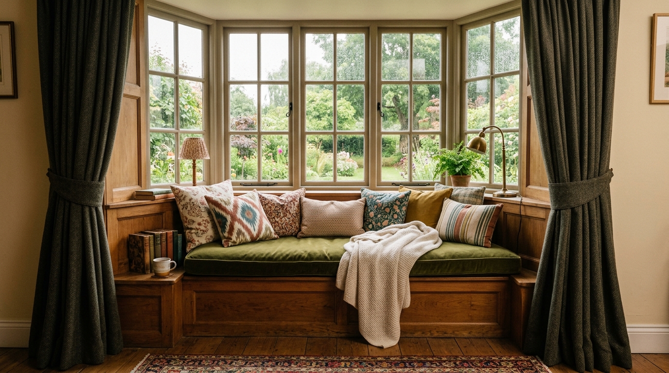 Cozy Window Seat Nooks