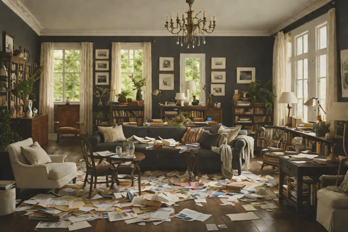 The Sunday Evening Pristine Canvas Cleanse The Sunday Evening Pristine Canvas Cleanse - Dark Academia Interior Design