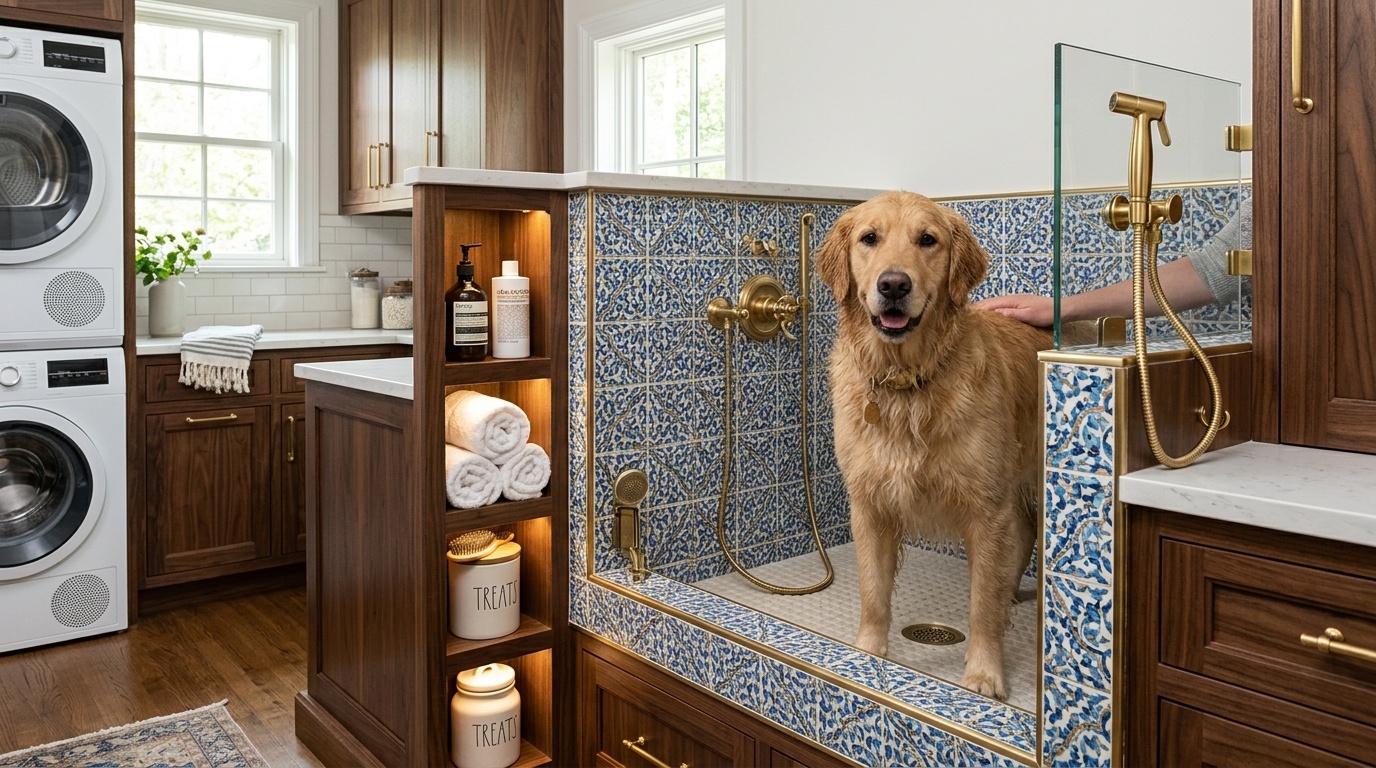Dedicated Pet Washing Stations