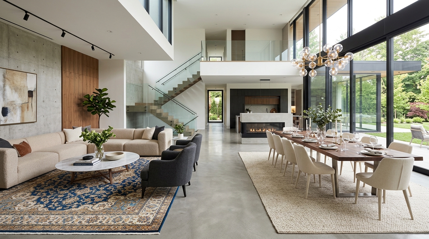 Define Open-Concept Layouts With Strategic Placement