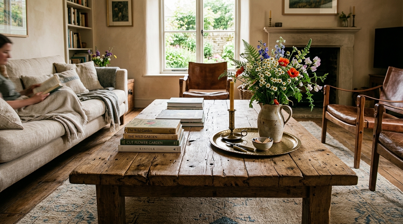 Distressed Wood Coffee Tables