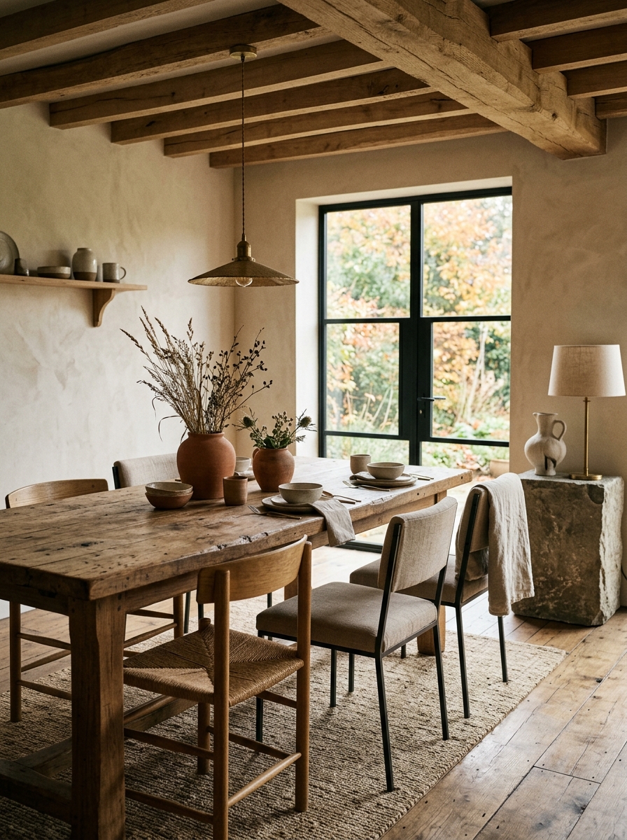Embrace Imperfect, Natural Materials