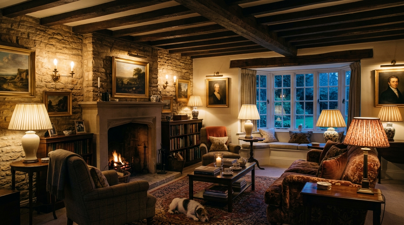 Essential English Countryside Living Room Styles