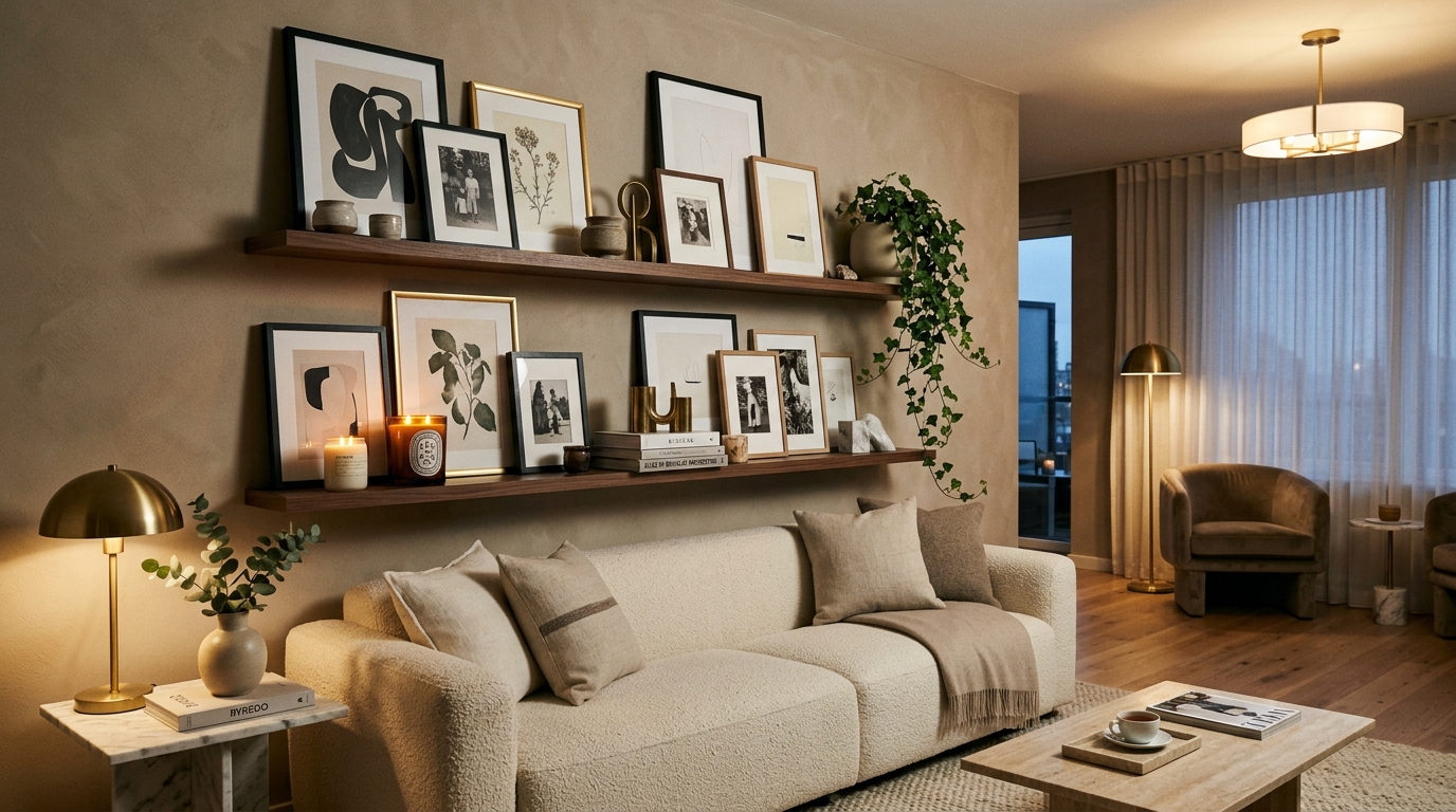 Floating Ledge Display
