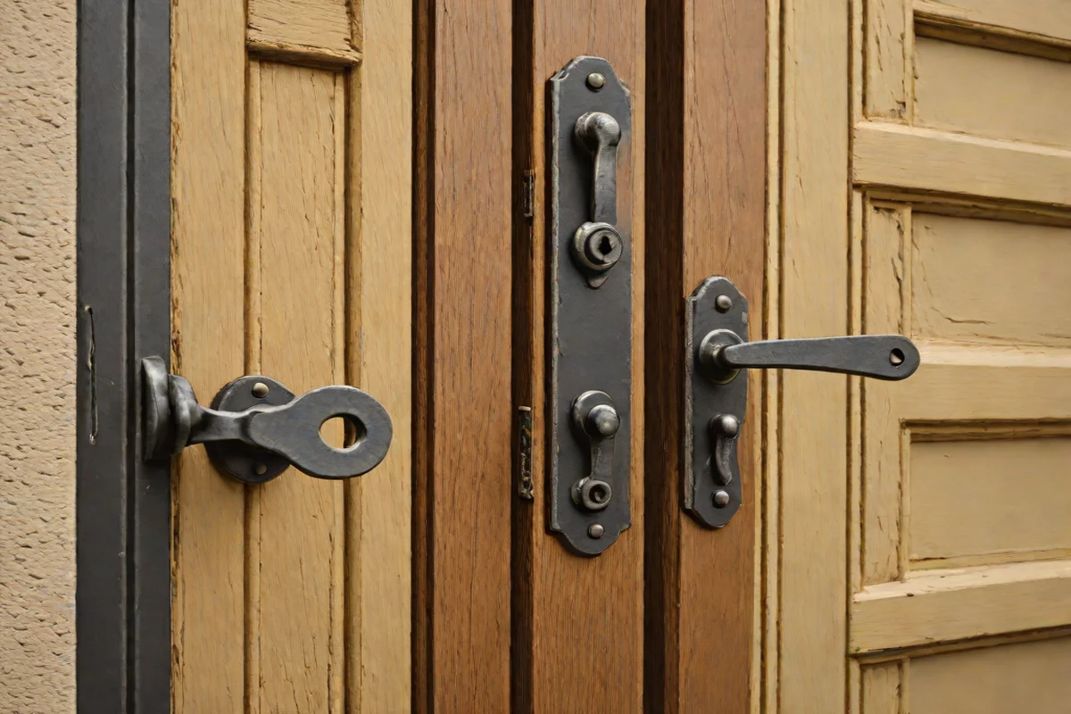 The Graphic Soul of Hand-Forged Wrought Iron Hardware - French Country Aesthetic
