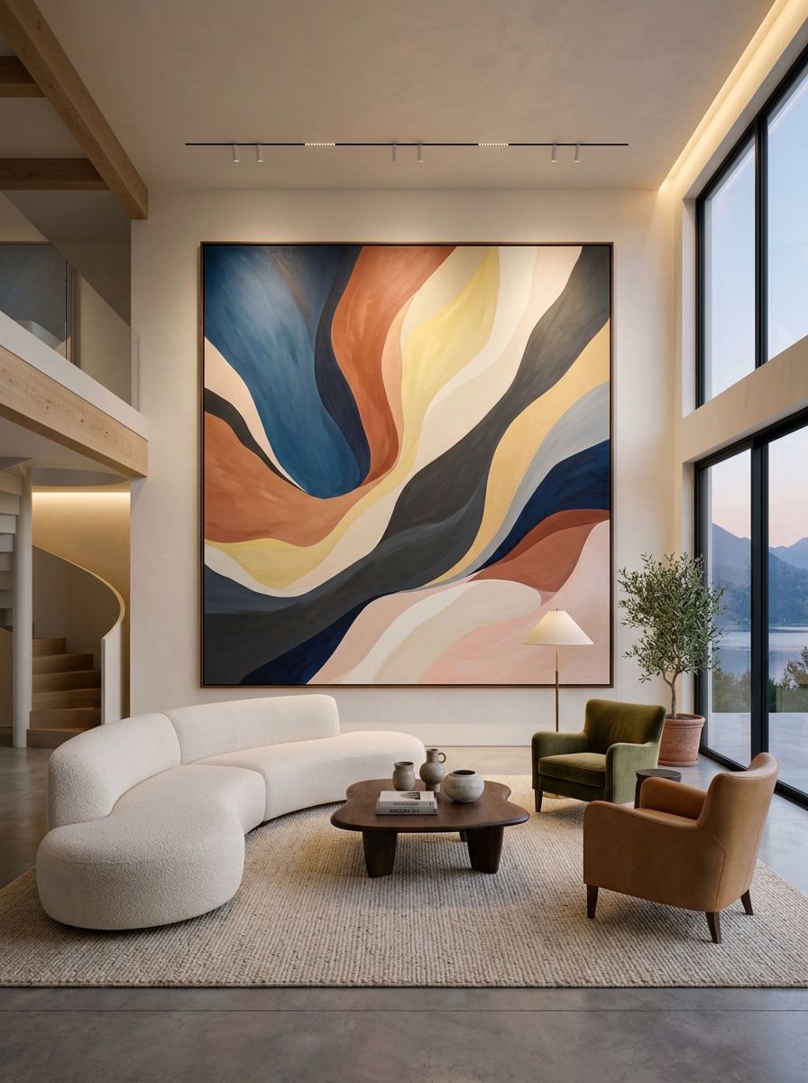 Go Large-Scale with Organic Artwork