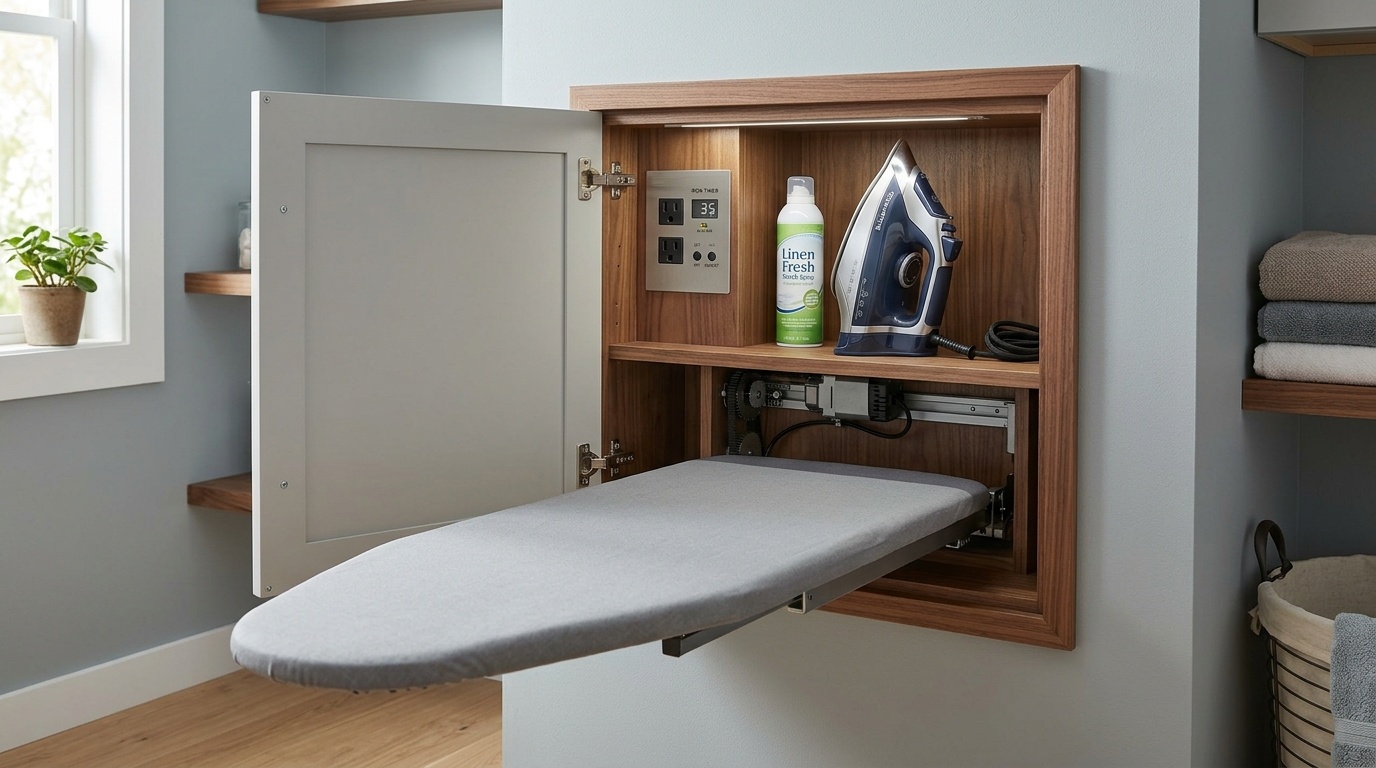 Hidden Motorized Ironing Centers
