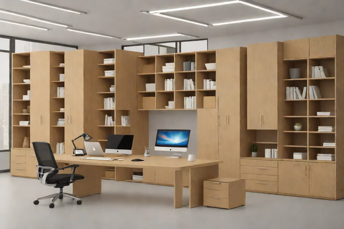 Symmetrical Axial Modular Storage Towers Symmetrical Axial Modular Storage Towers - Home Office Organization Hacks