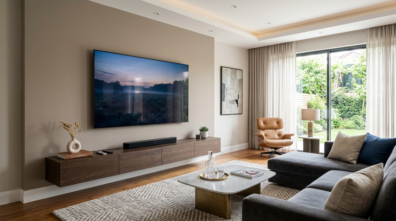 Implement Concealed In-Wall Cable Management Systems