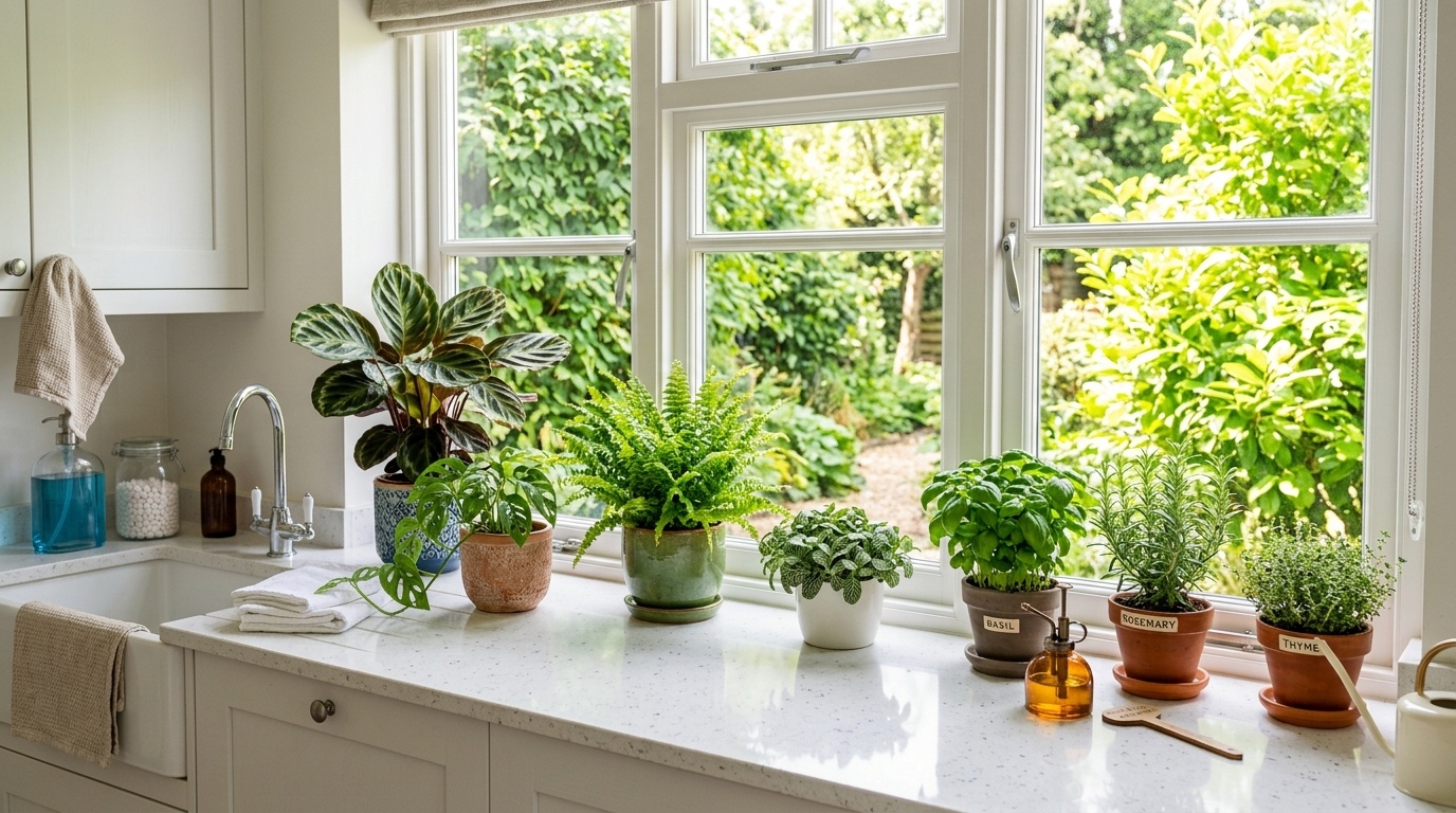 Indoor Herb and Plant Windows