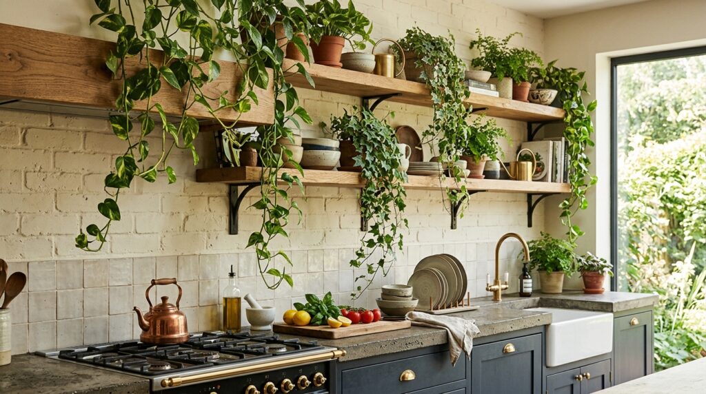 Introduce Living Greenery With Trailing Plants