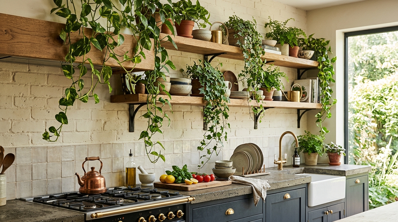 Introduce Living Greenery With Trailing Plants