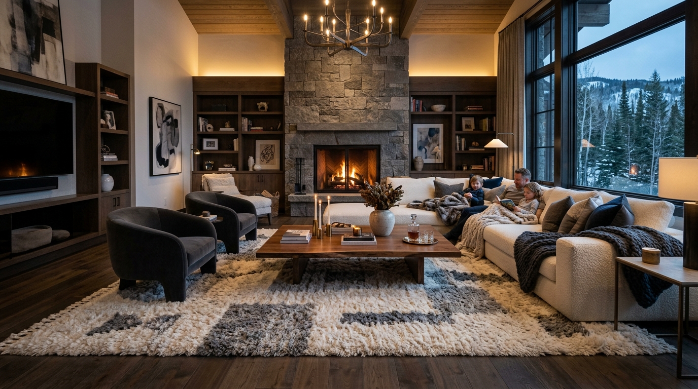 Introduce Softness With Shag and High-Pile Textures