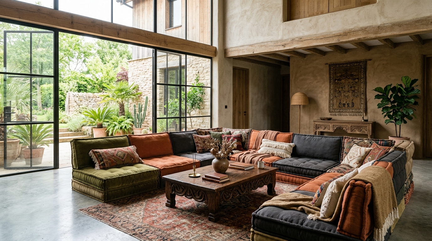 Low-Slung Seating Configurations