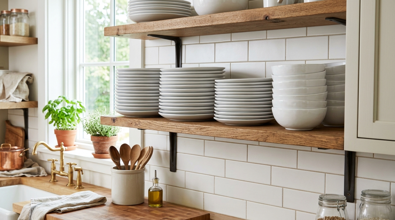 Mix Materials Like Brass, Wood, and Ceramic