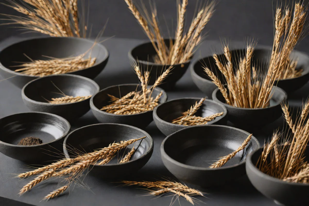 Hand-Thrown Wabi-Sabi Charcoal Stoneware Catch-Alls Hand-Thrown Wabi-Sabi Charcoal Stoneware Catch-Alls - Moody Dark Bathroom Ideas