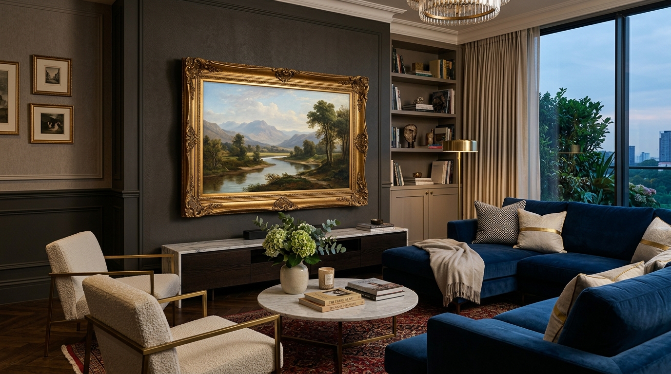 Opt for Frame TV Models That Display Digital Artwork