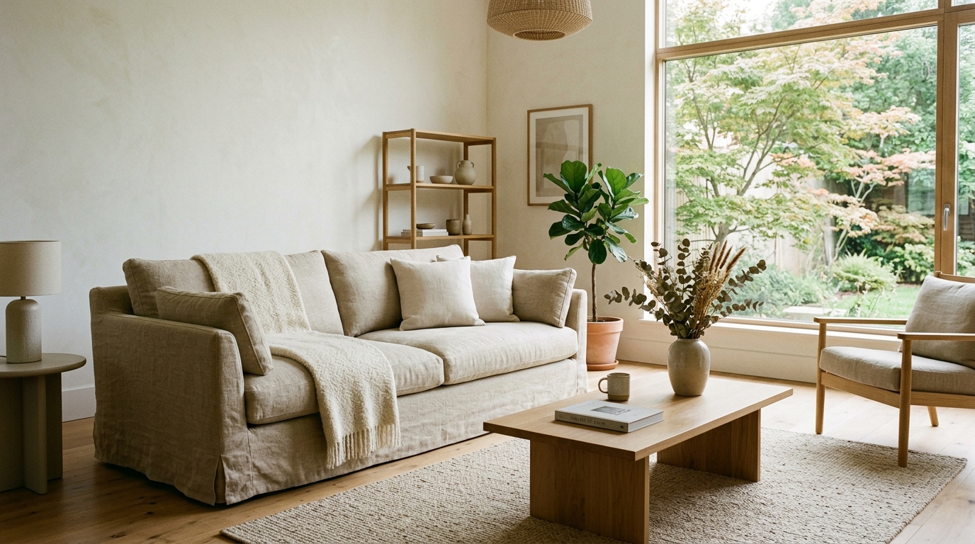 Opt for High-Performance Slub Linen Upholstery