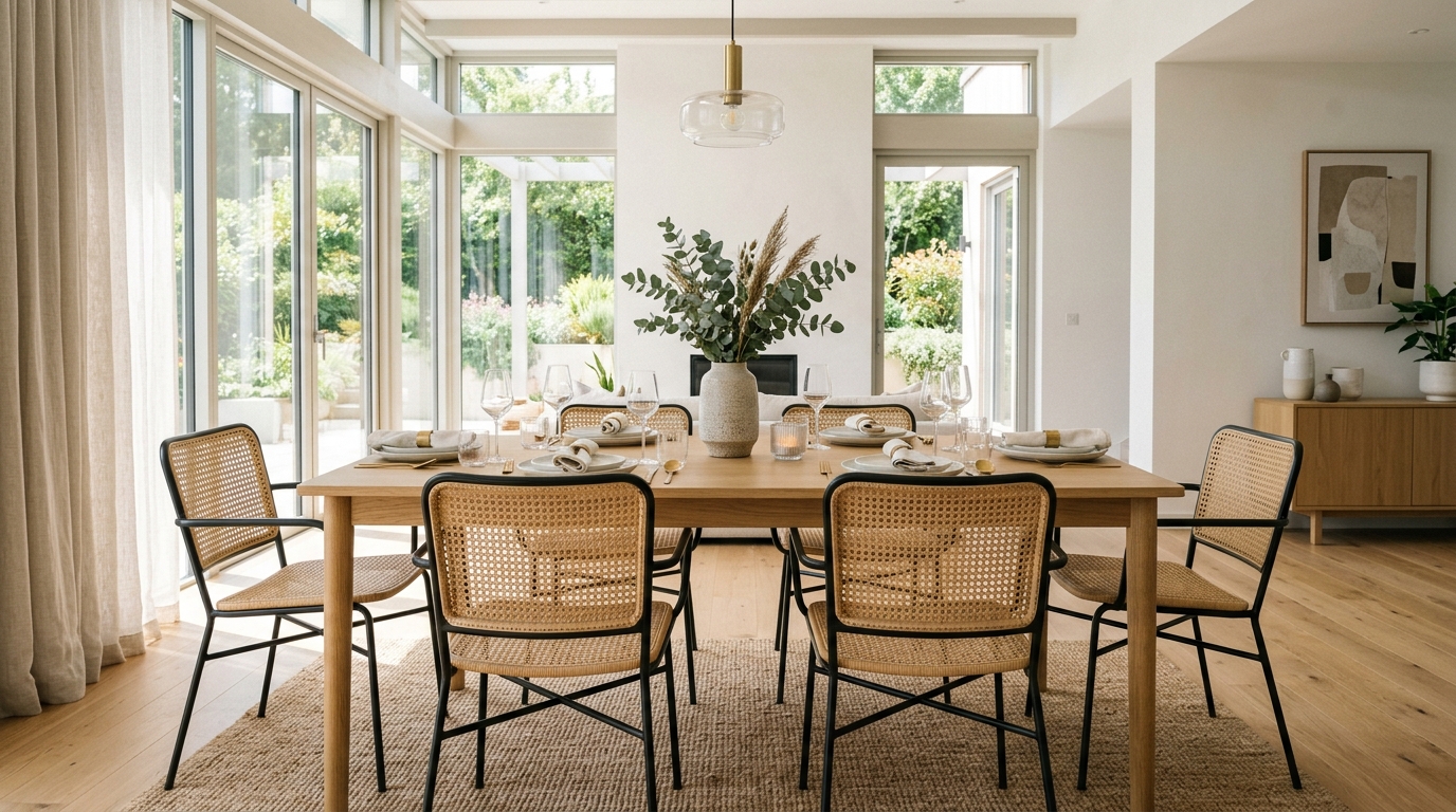 Opt for Slim, Stackable, or Folding Dining Chairs