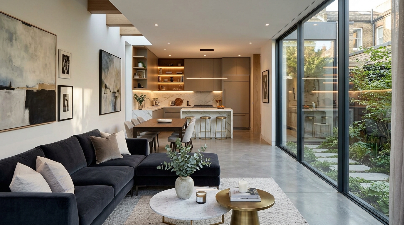 Optimize Narrow Spaces With a Linear L-Shaped Layout