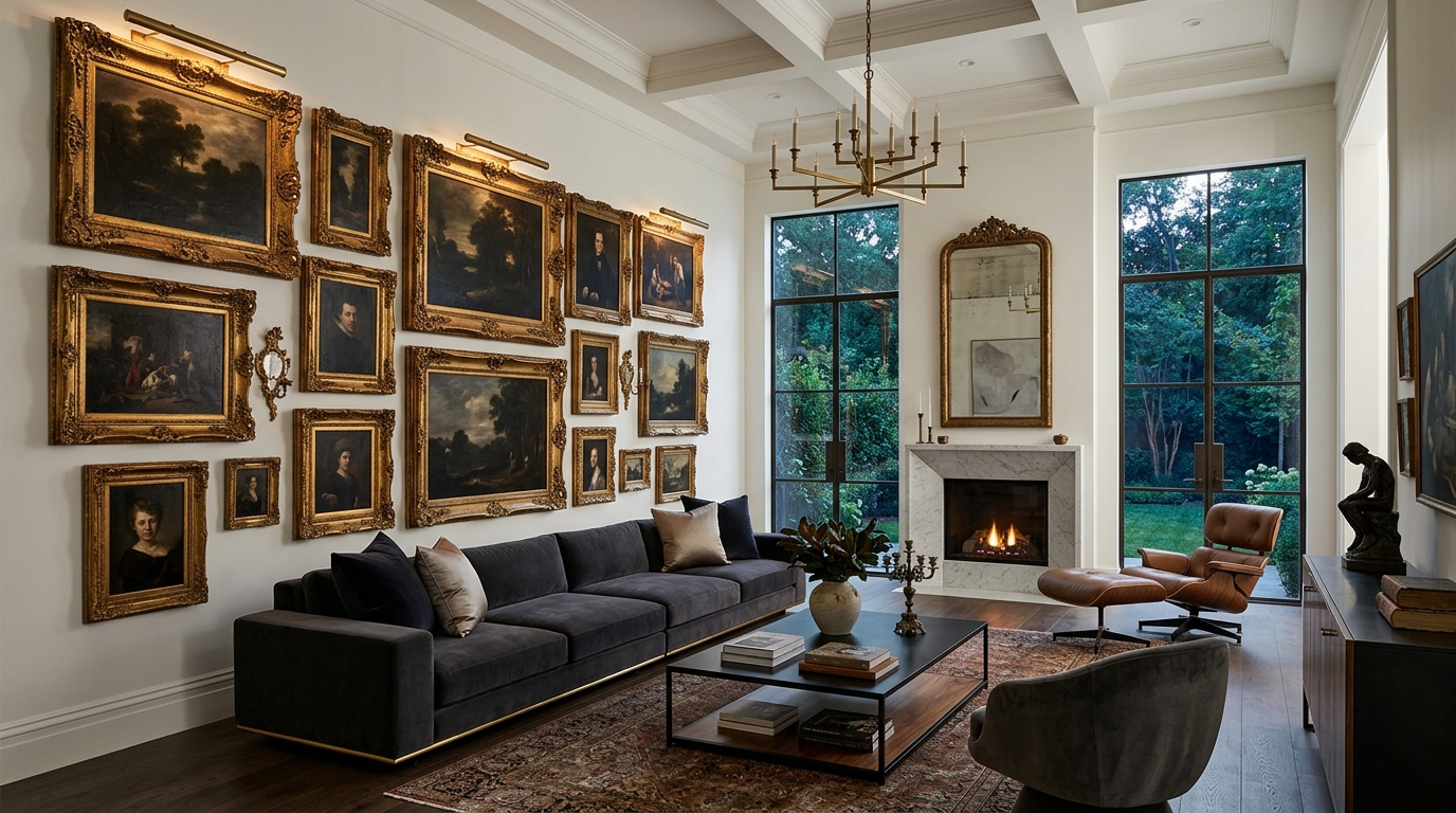 Ornate Vintage Gilt Frames