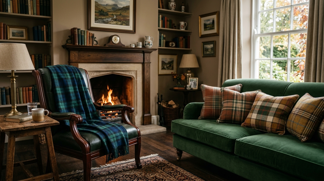 Plaid and Tartan Accents