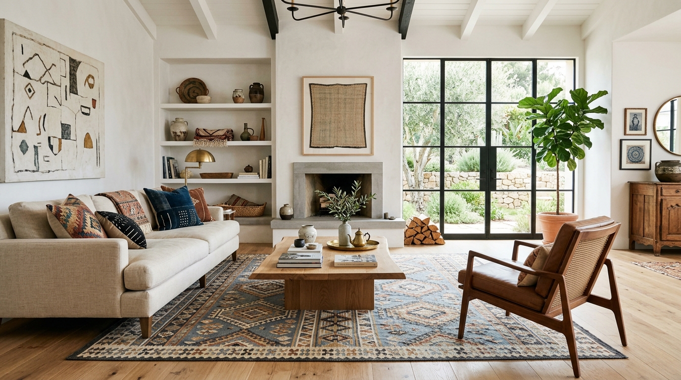Prioritize Flatweave Dhurries and Kilims for Easy Maintenance