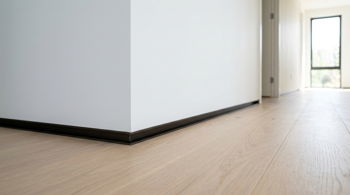 Recessed Baseboard Detail Lines