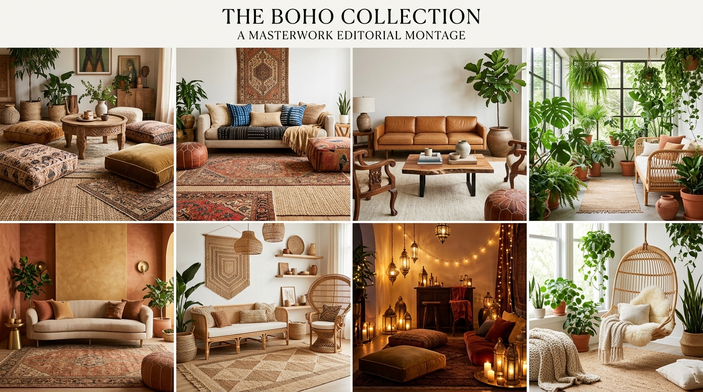 secrets to a cozy boho home
