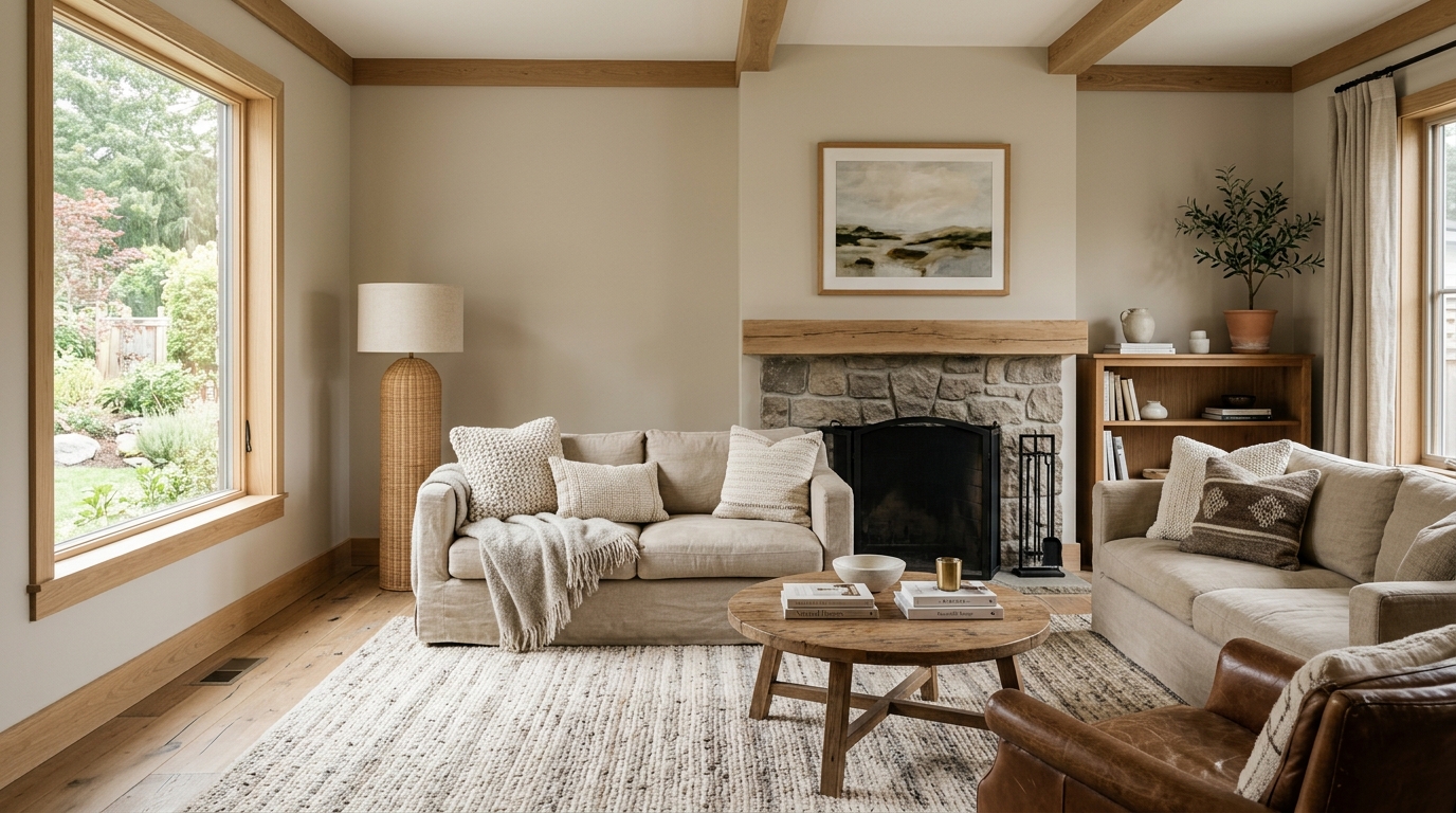 Sherwin-Williams Accessible Beige (SW 7036)