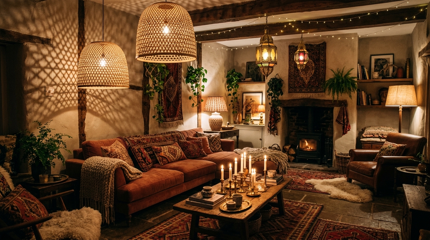 Soft Ambient Candle and Lantern Glows