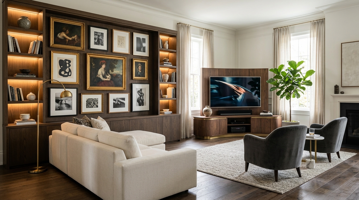 The Corner-Oriented Media Layout