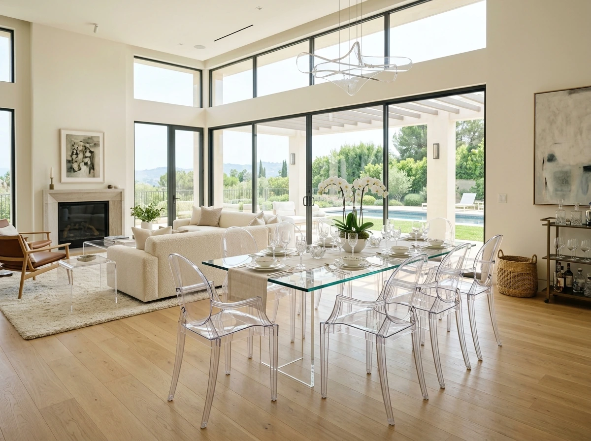 The Illusion of Lucite and Glass