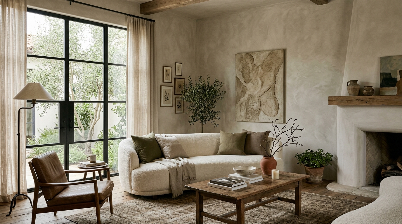 Use Textured Wall Treatments and Limewash Paint