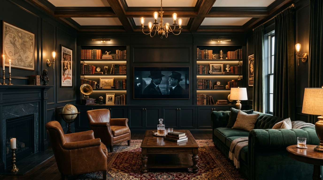 Utilize Dark Wall Paint to Camouflage the Black Box
