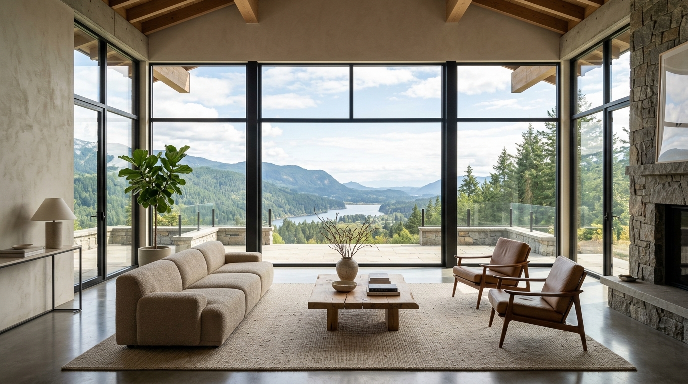 Window-Facing Nature View Blueprint