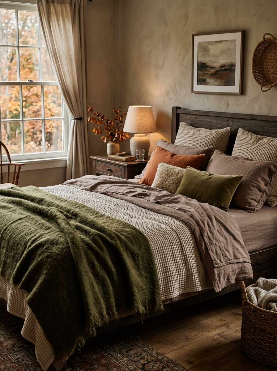 Autumn Bedding Ideas for the Coziest