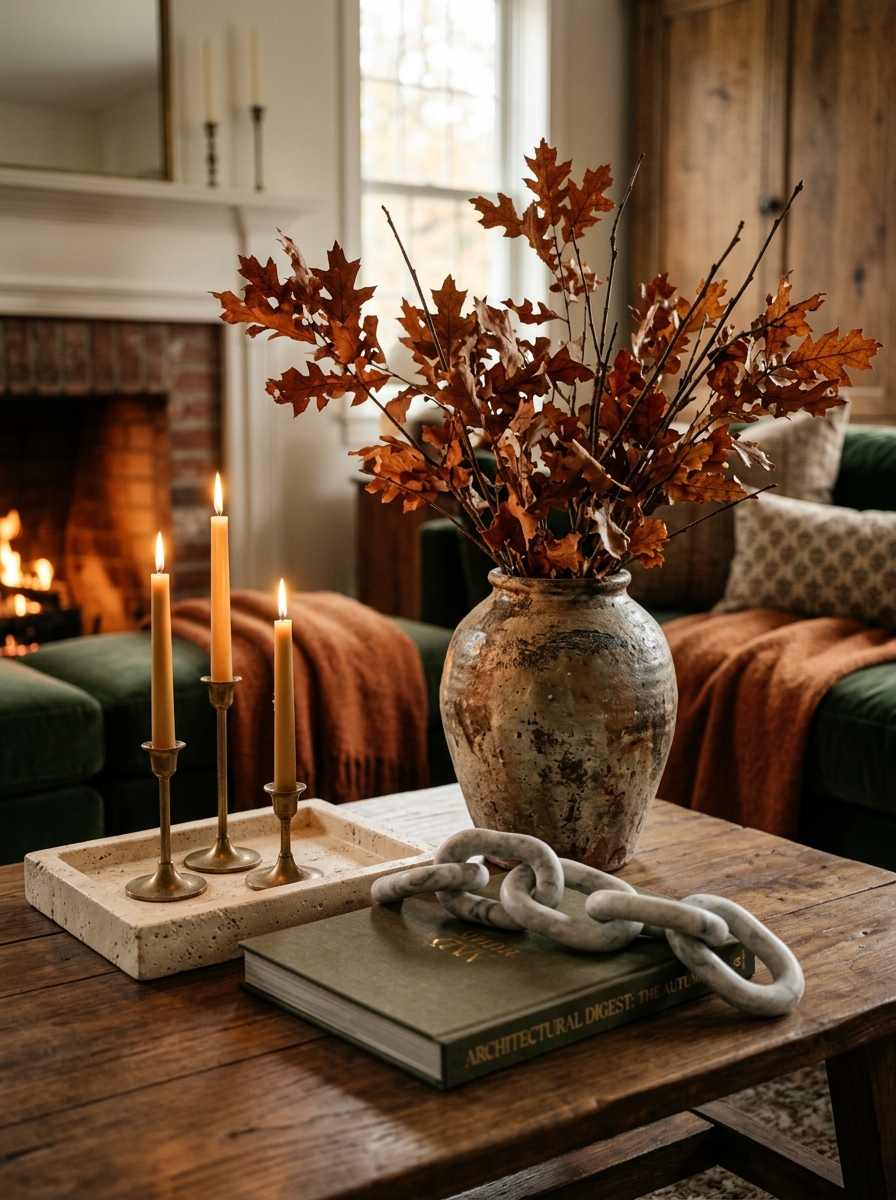 Fall Coffee Table Decor Ideas That Look Effortlessly Elegant