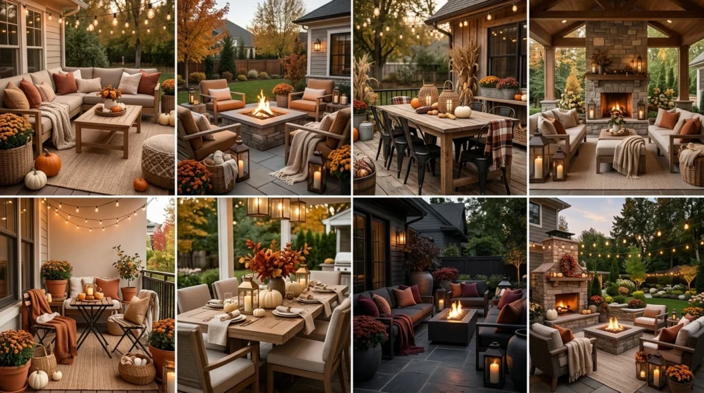 Fall Patio & Outdoor Decor Ideas