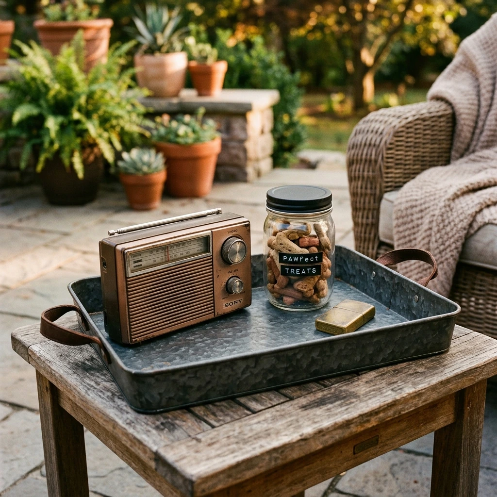 Build a Seasonal Tray Vignette Outdoor