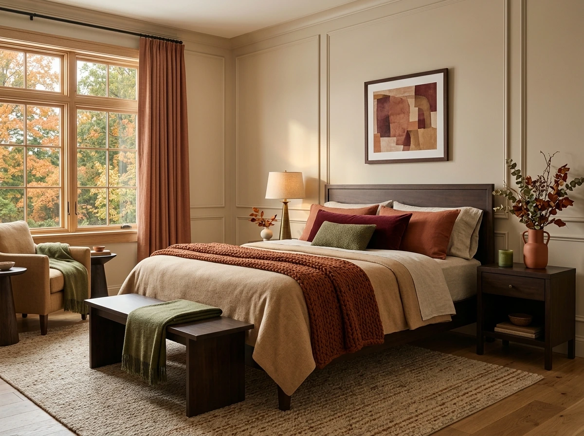 Choose Warm, Earthy Color Palettes
