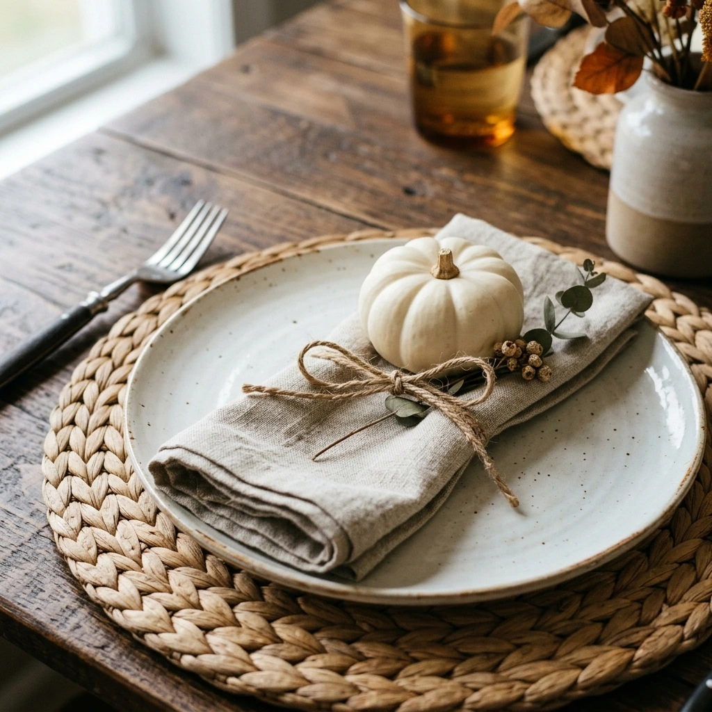 Create a Fall Tablescape Al Fresco