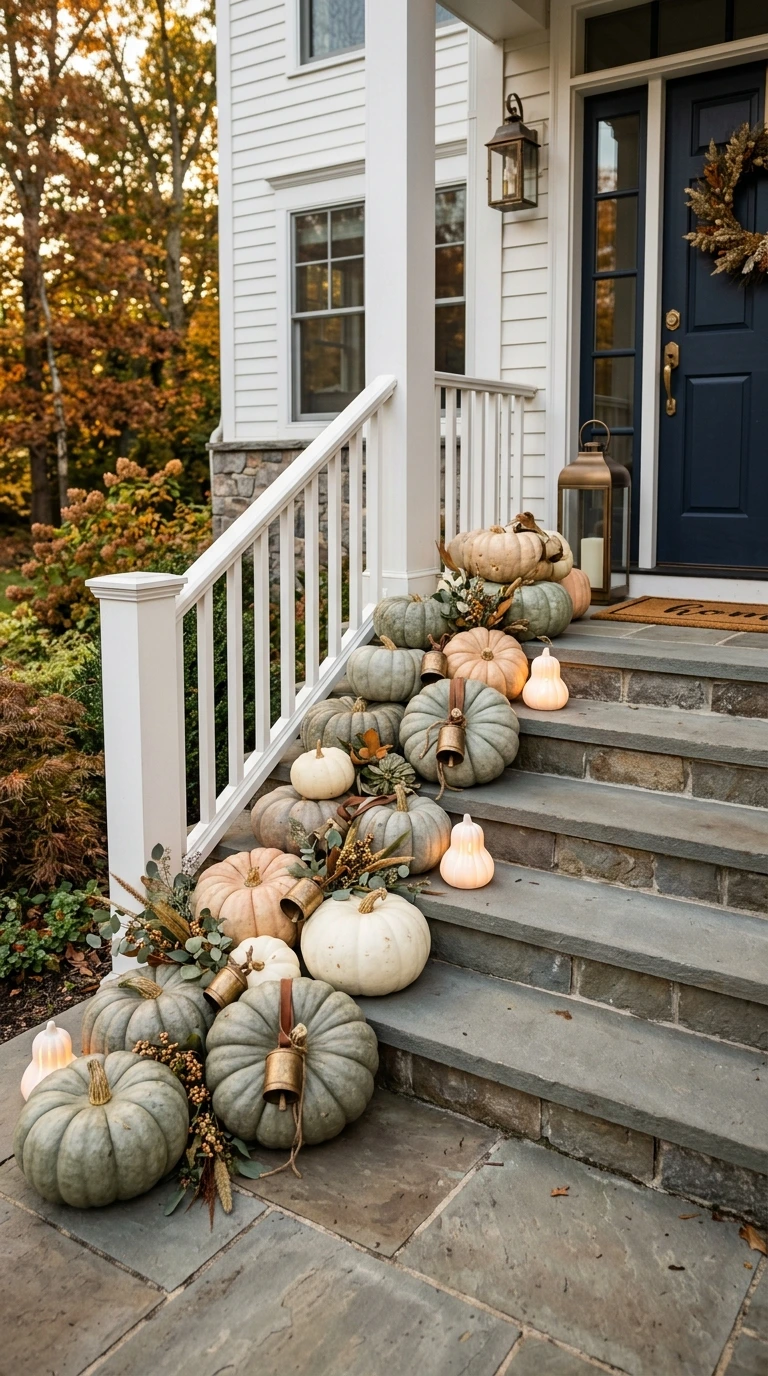 Curating a Chic Pumpkin Display