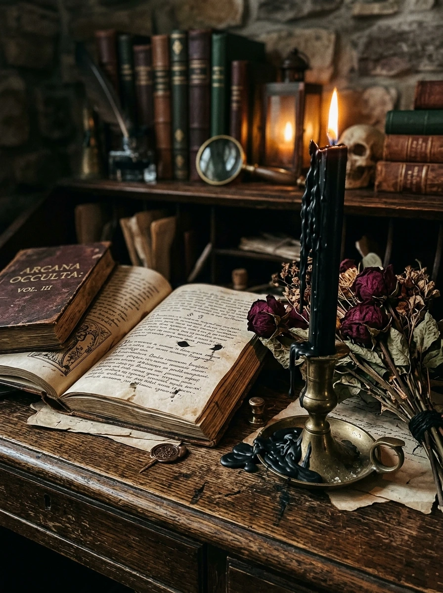 Dark Academia Halloween Aesthetic for a Hauntingly Beautiful Feed