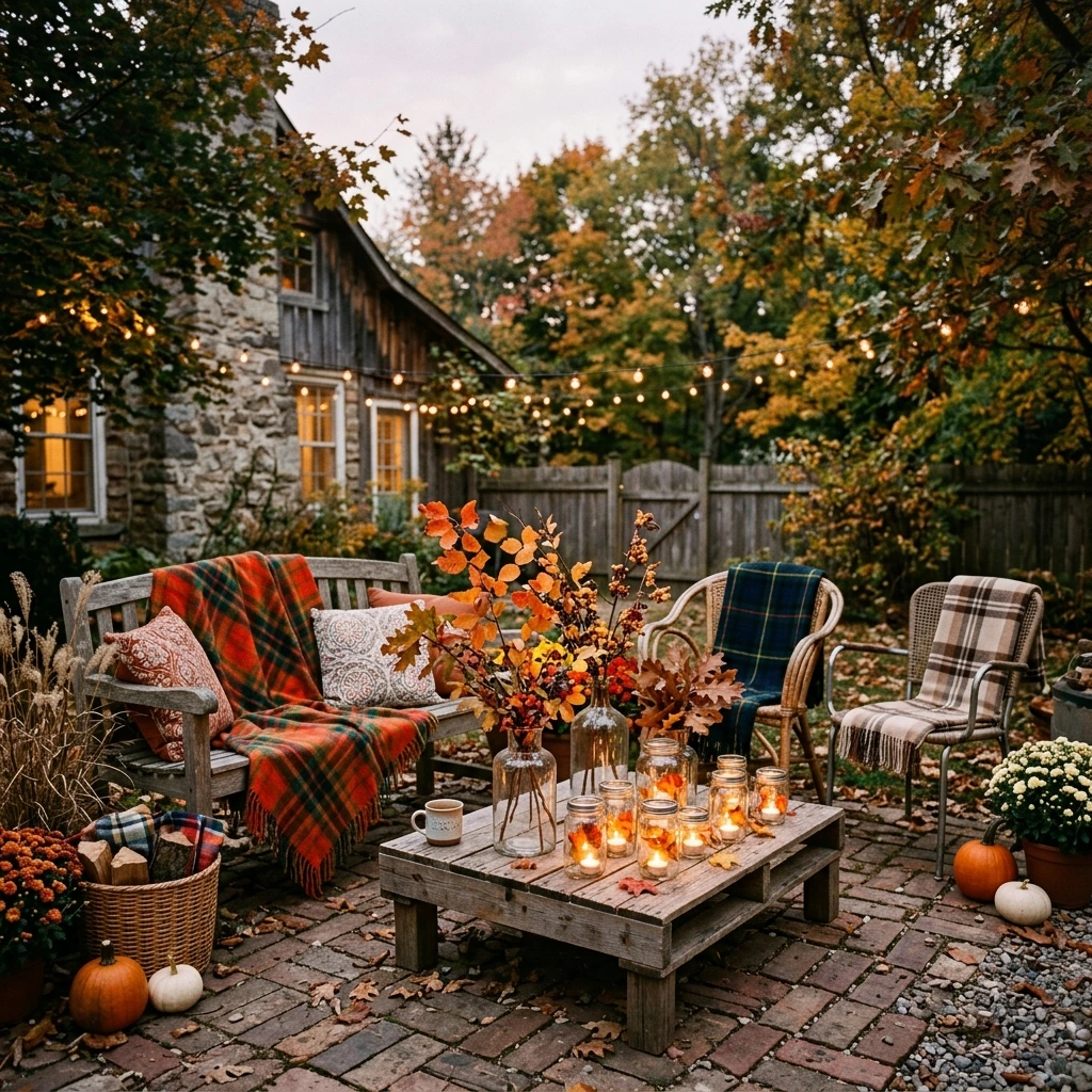 Execute a Budget Fall Patio Transformation