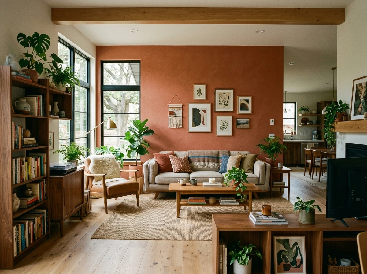 Fall Accent Wall Paint Ideas That Read Warm, Not Dark