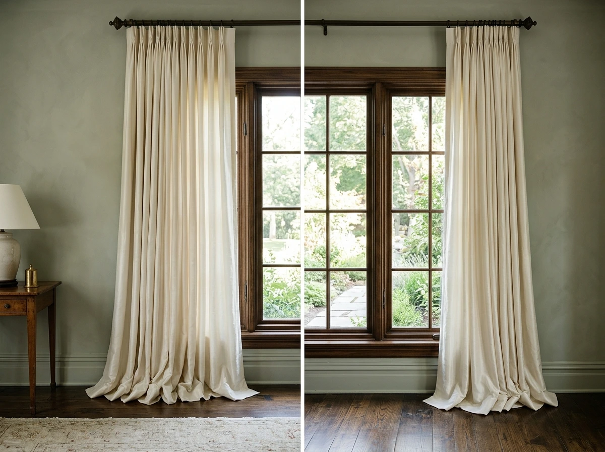Fall Drapery In Silk And Linen For The Sophisticated Home