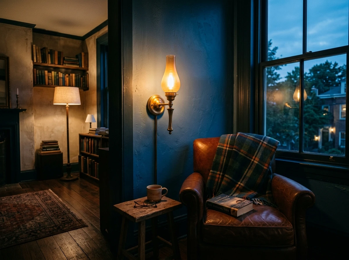 Fall Wall Sconce Styling for Warmer Evening Light