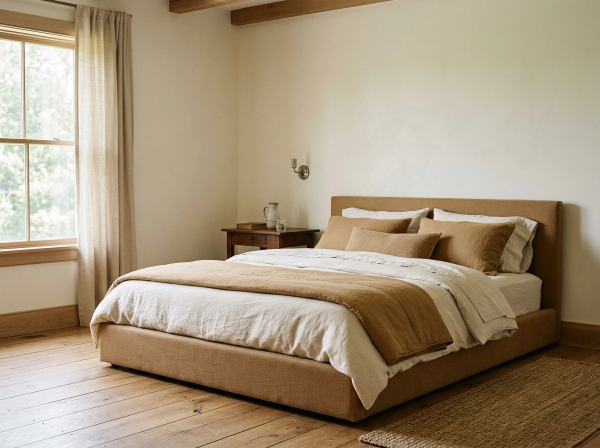 Modern Fall Bedroom For The Minimalist Old Money Aesthetic