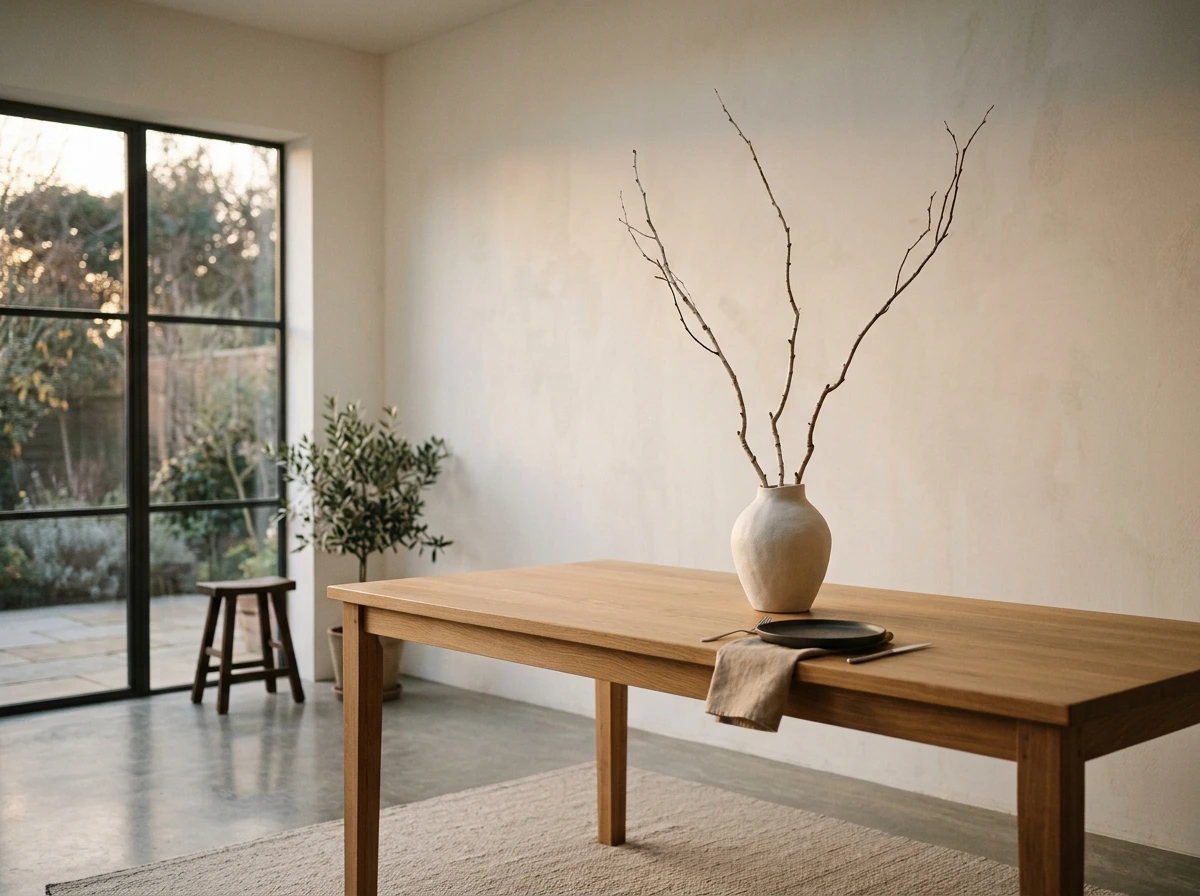 Modern Fall Dining Room Minimalist Look